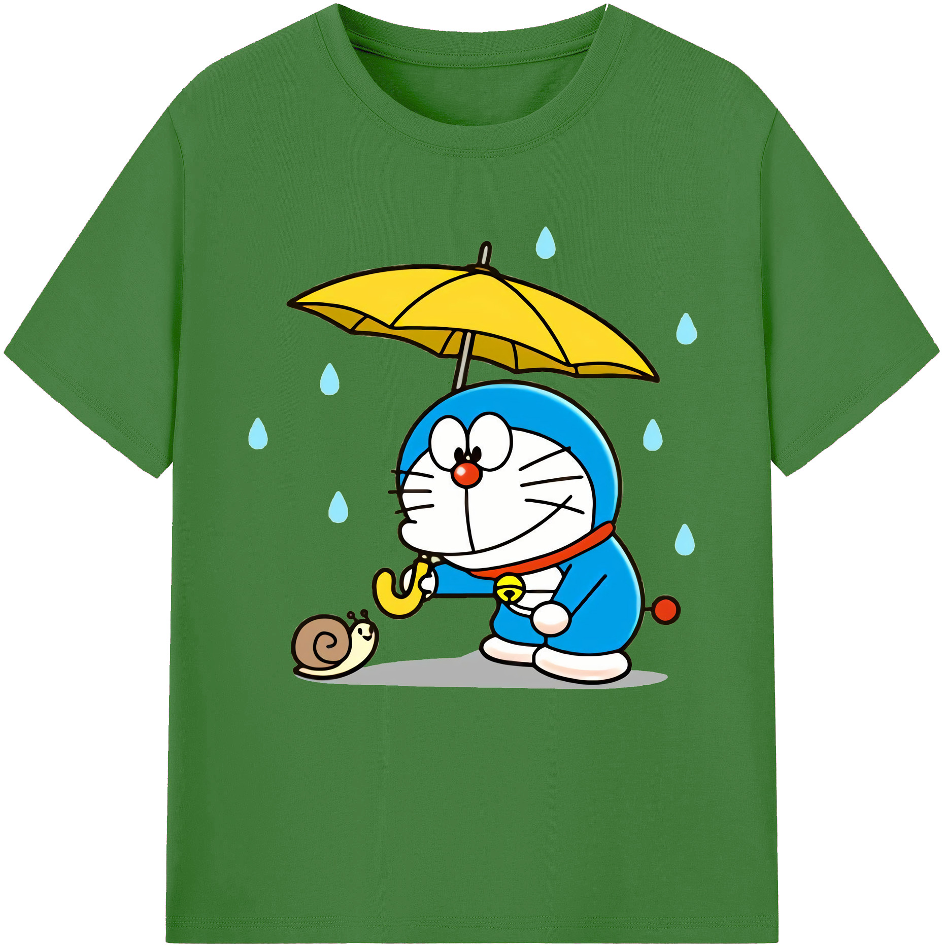 （画像用） ドラえもん Doraemon レディースカジュアルプリントTシャツ（綿100％）